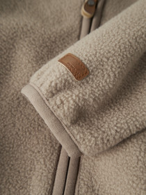 NAME IT Fleece Jakke Meeko Timber Wolf